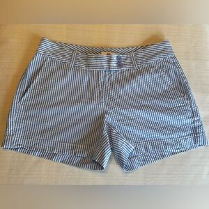 Vineyard Vines Seersucker Blue Women’s Shorts Size 0